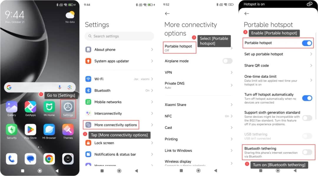Jak udostępnić internet z telefonu? Hotspot Wi-Fi, USB, Bluetooth