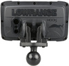 RAM Mount adapter montażowy z głowicą obrotową o średnicy 3.81 cm do echosondy Lowrance serii Hook².