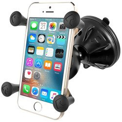 RAM Mount Mighty-Buddy™ uchwyt X-Grip™ do Apple 15 Pro z przyssawką do szyby